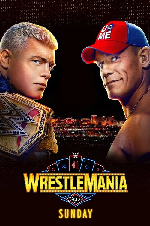 Download WWE WrestleMania – 41 (2025) Night One & Night Two Dual Audio [Hindi DD2.0 & English] MAIN EVENT 480p | 720p | 1080p WEB-DL